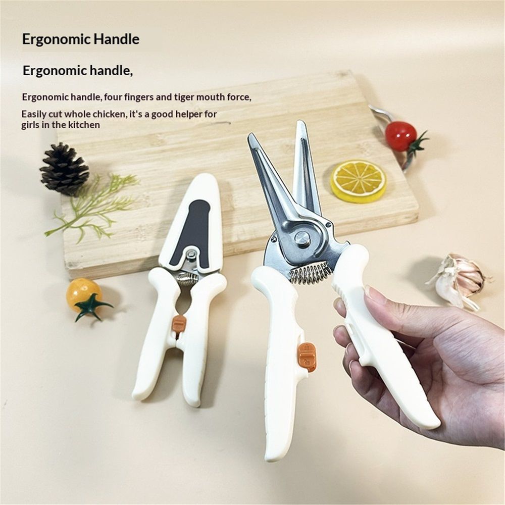 Kitchen Scissors, All Purpose Heavy Duty Sharp Kitchen Shears Dishwasher Safe view 2
