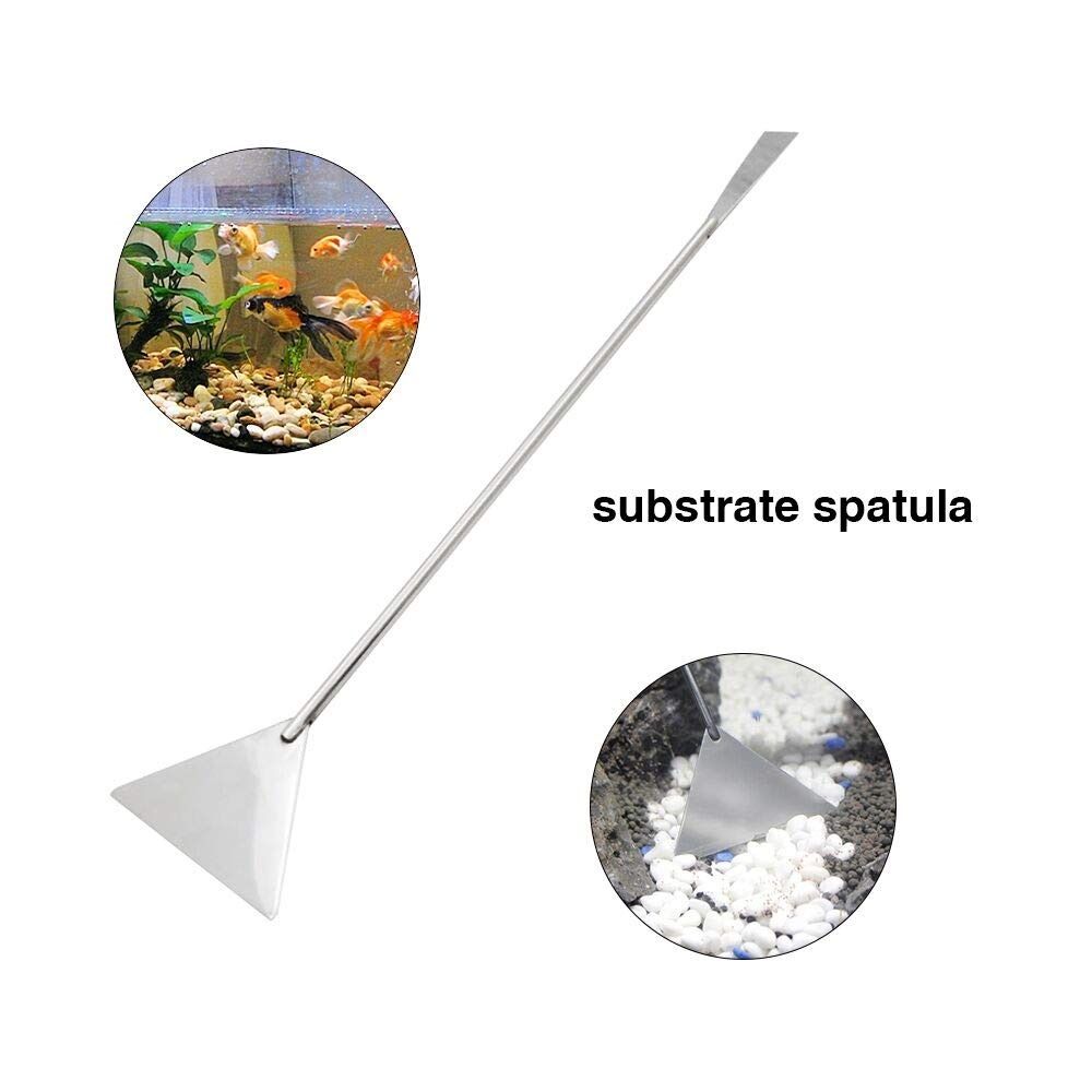 Aquascaping Tools 5 in 1 Kit Aquarium Scissors Plant Tools Curved & Straight view 3