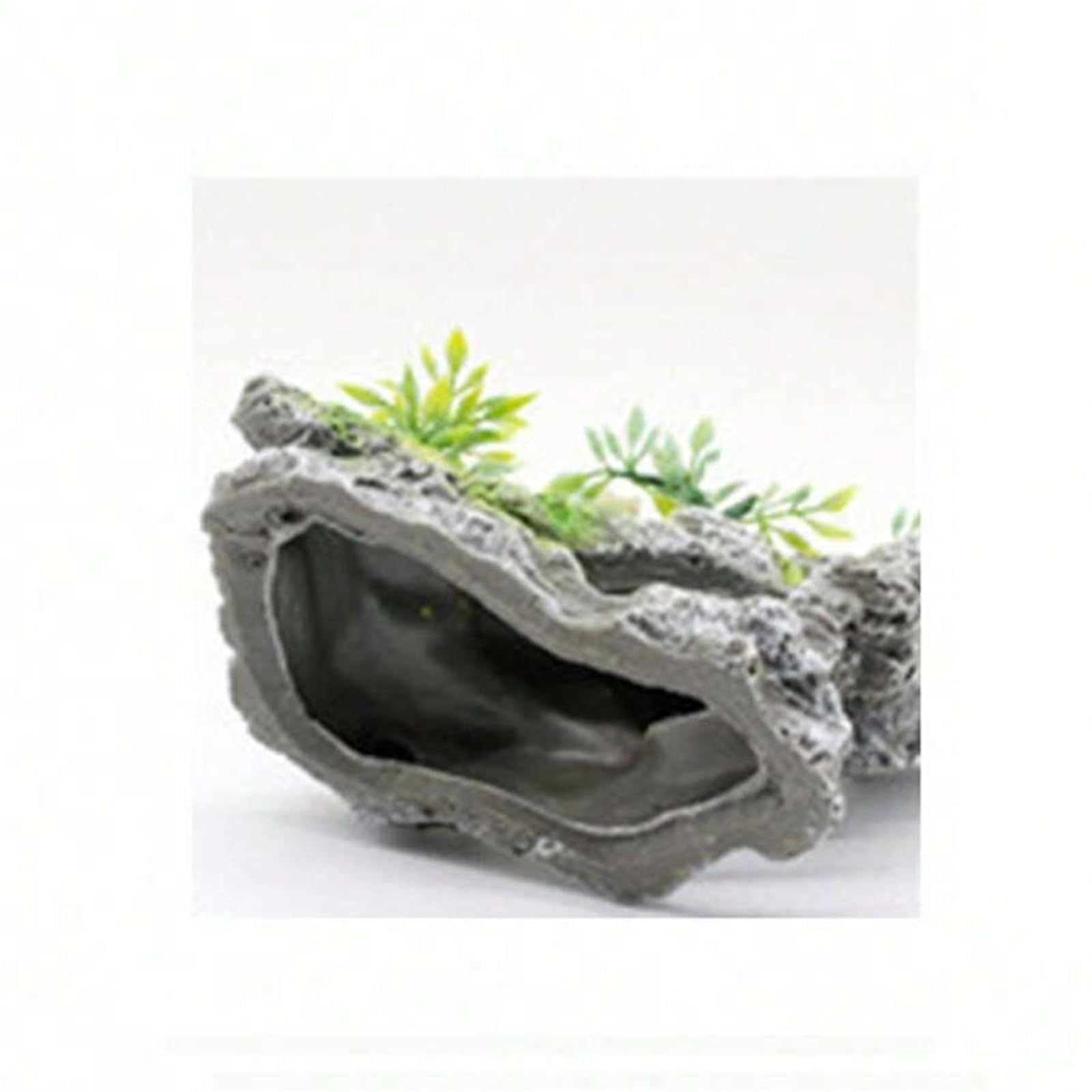 Artificial mountain view stone cave aquarium decoration fish tank decoration view 3