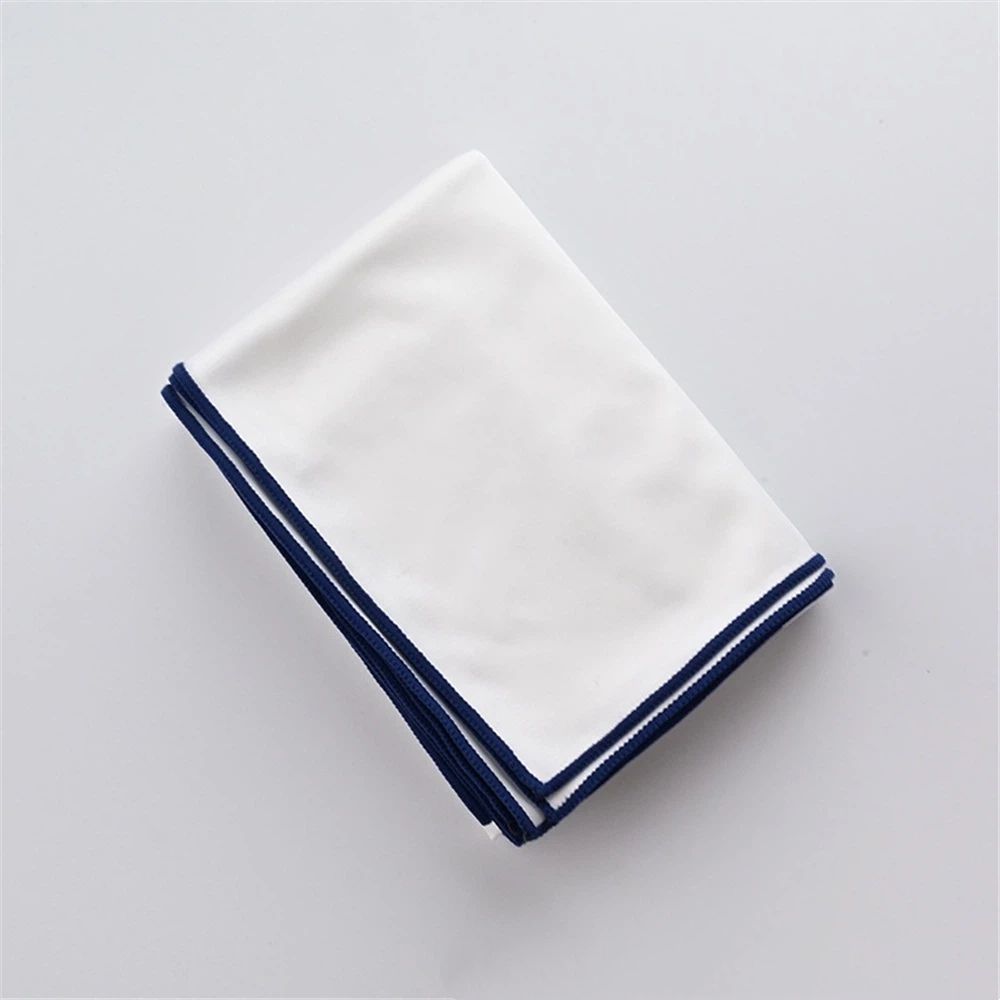 6 Pcs Wine Glass Polishing Cloths Large Microfiber Cleaning Cloths 25 x 20 view 3