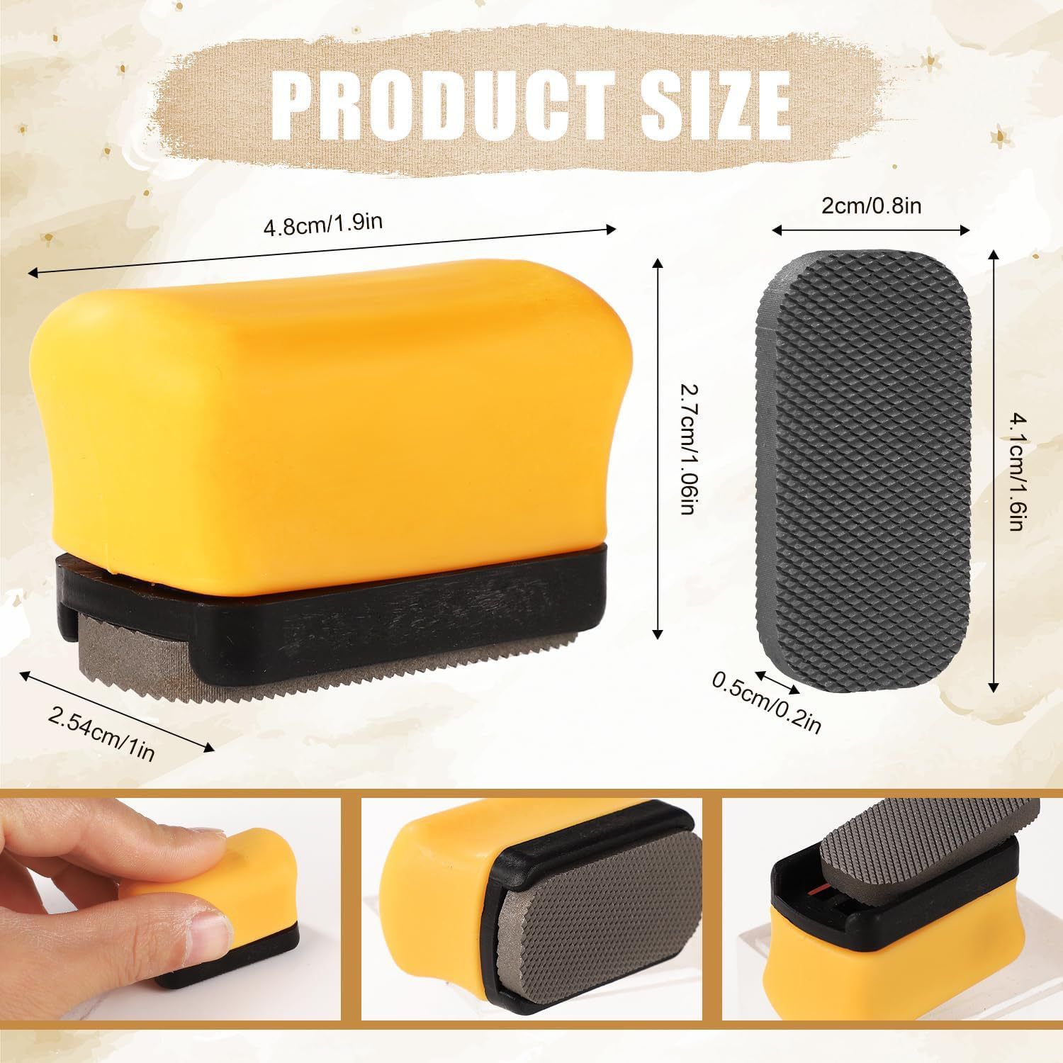 File, Paint File Tool for Quick Removal of Paint Imperfections, Two Sided view 2