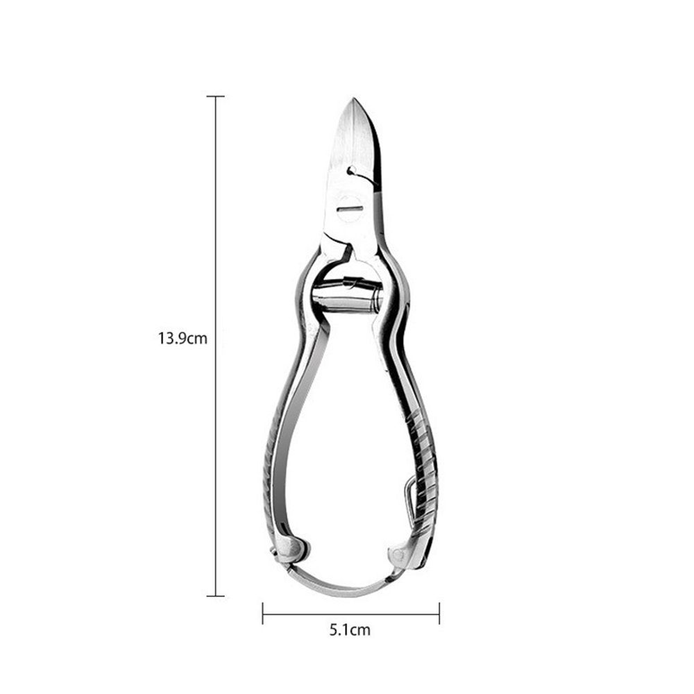 Heavy Duty Podiatrist Toenail Clippers for Thick and Ingrown Nails view 2