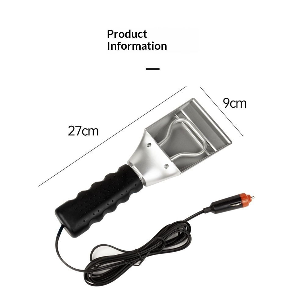 Heated Snow Ice Scraper 12V Electric Auto Windshield Ice Scrapers Electric view 5