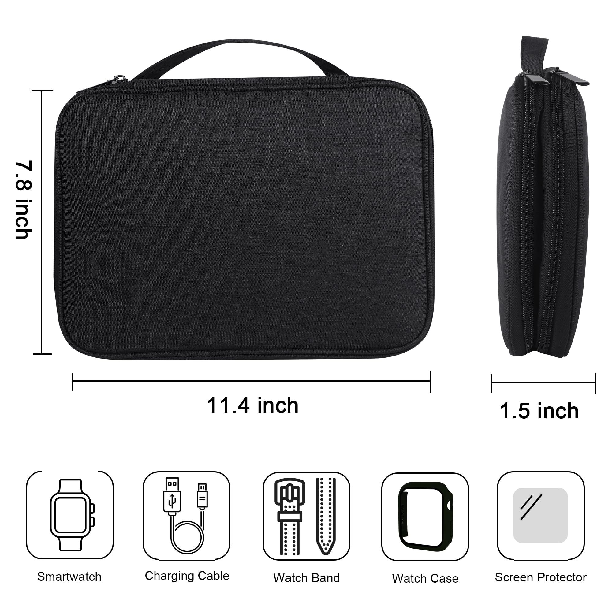 Watch Band Storage Case Watch Band Organizer Bag Watch Band Case and Storage view 5