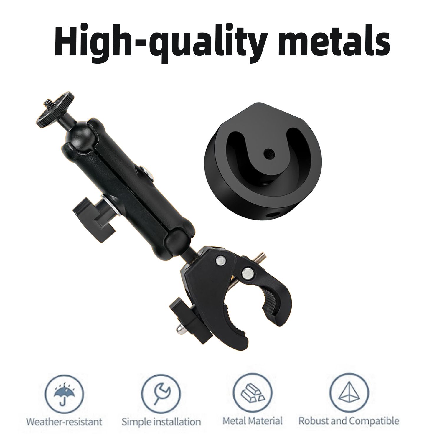 Adjustable Roof Rack Pole Mount Kit view 4