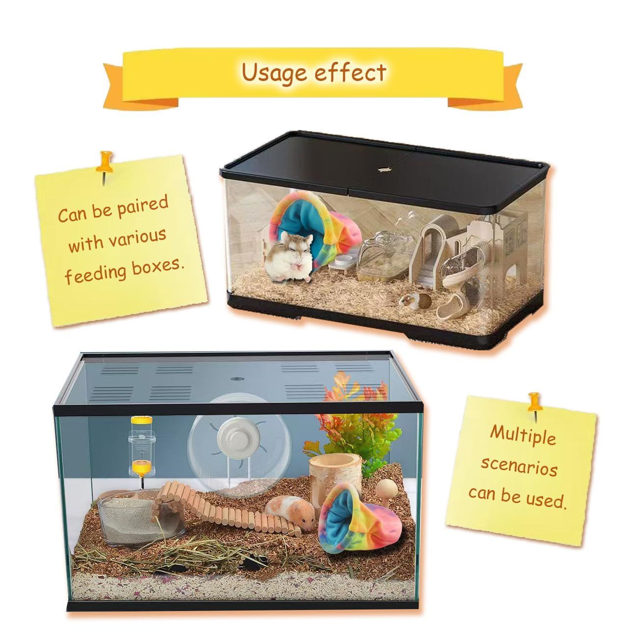 2 pack Guinea Pig Hideout view 4