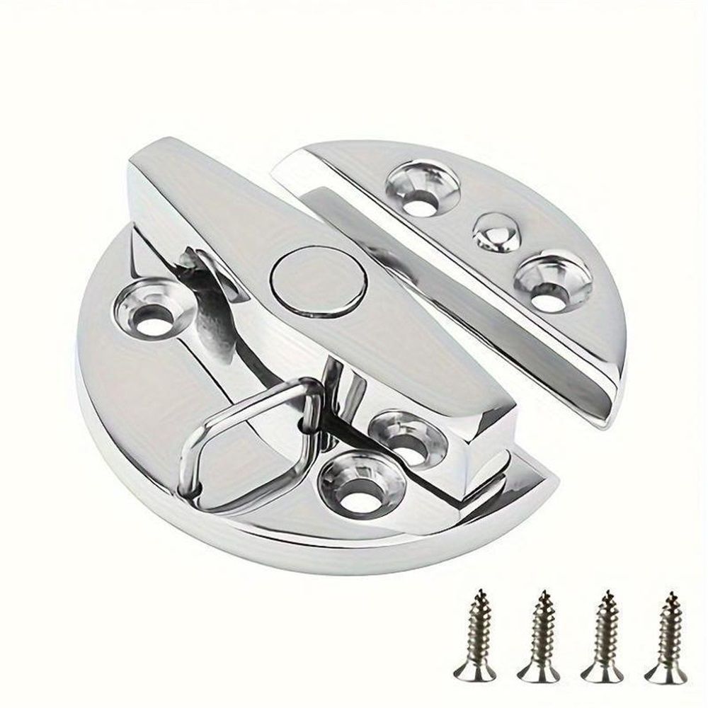 Marine Grade 316 Stainless Steel Turn Twist Button Door Catch Latchfor Door view 2