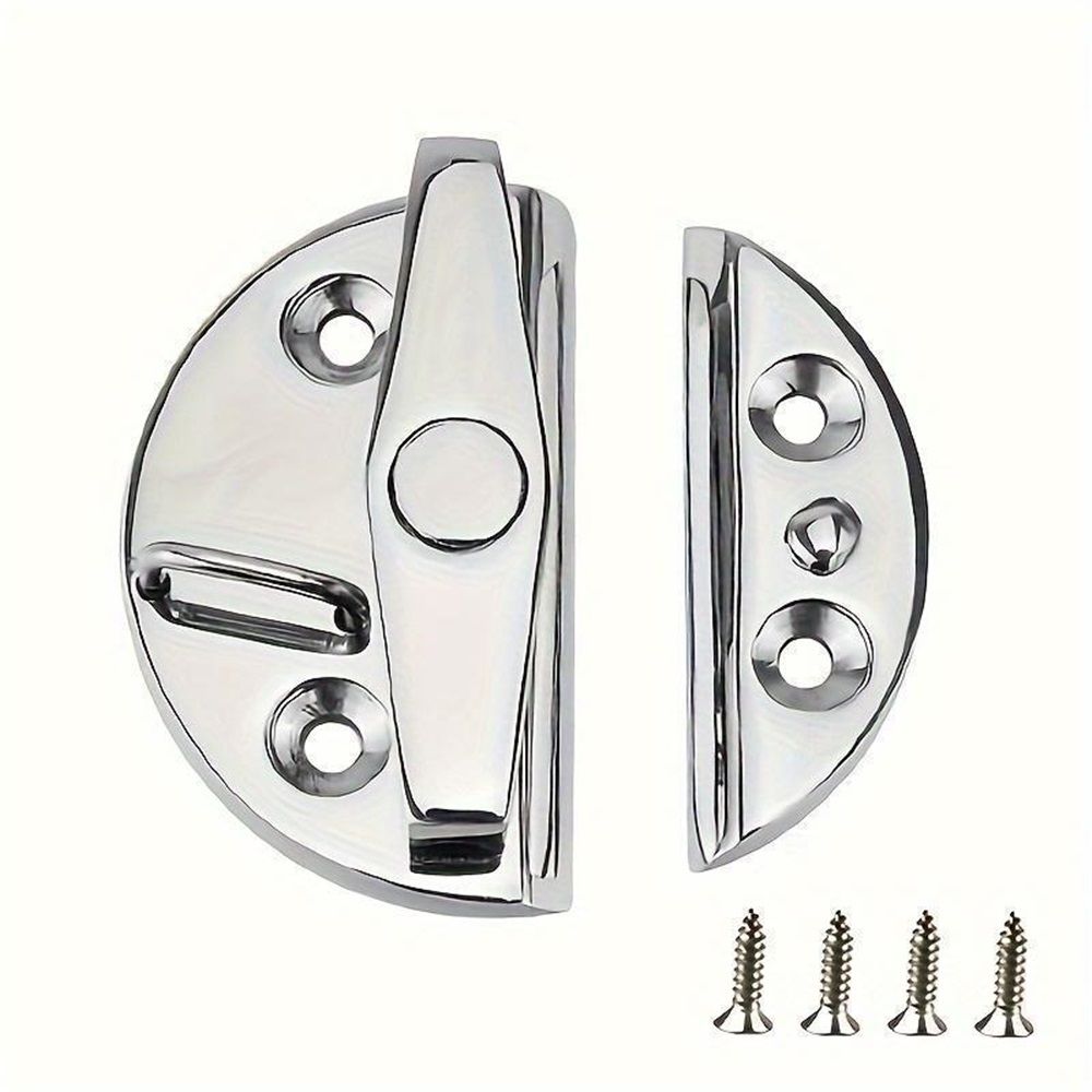 Marine Grade 316 Stainless Steel Turn Twist Button Door Catch Latchfor Door view 3
