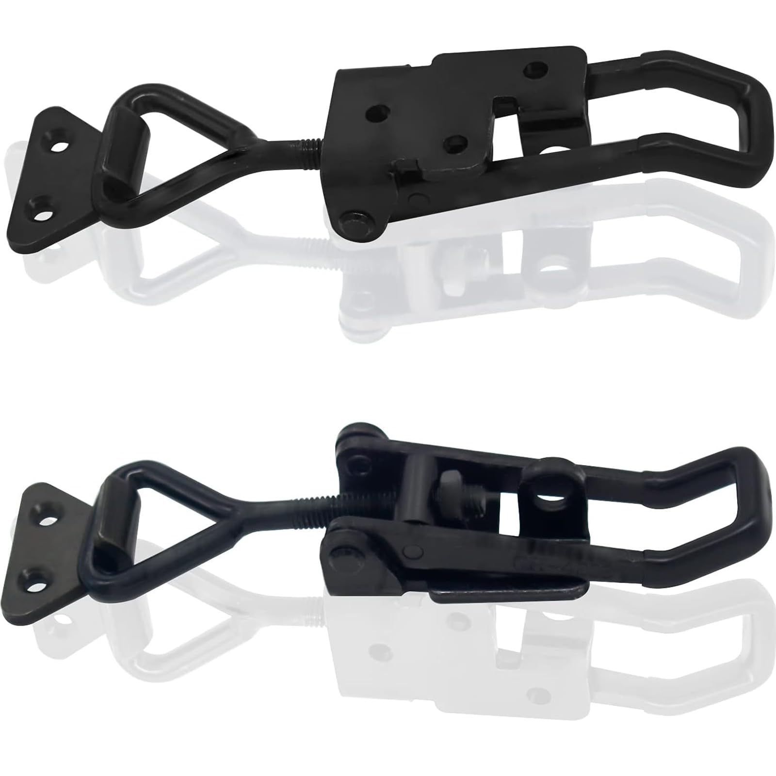4PCS Toggle Latch Clamp 397 lbs Adjustable Toggle Latch Black Toggle Clamp view 5