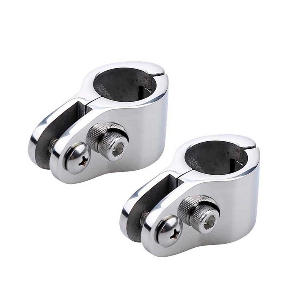 Top Fittings,Top Rail Mounts Jaw Slide,Eye End Caps External Stainless Steel 1