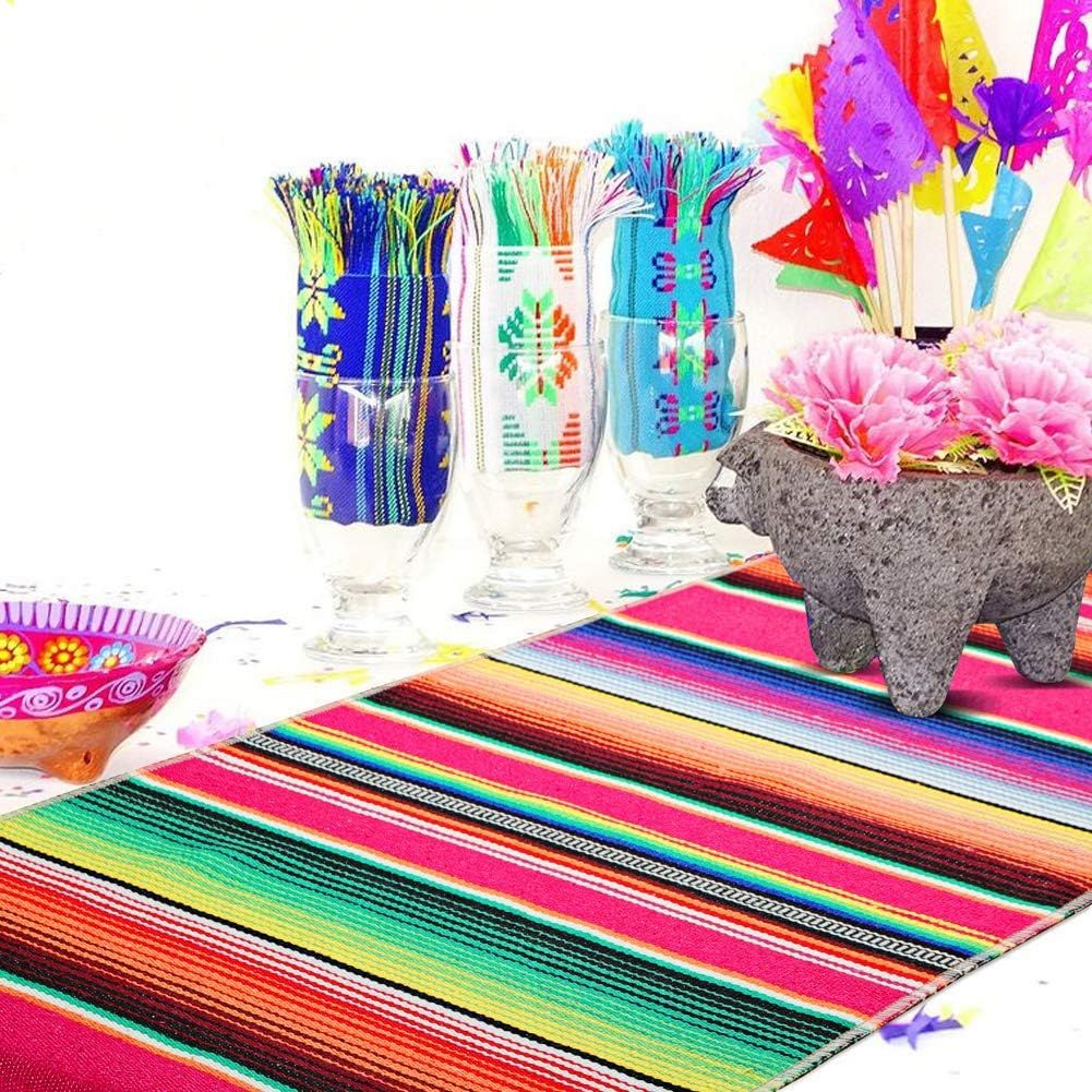 Table Runner 150*180cm for Mexican Party Wedding Decorations Outdoor Picnics view 4