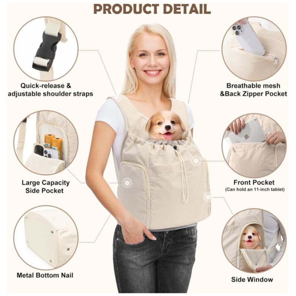 Dog Front Carrier Backpack view 3