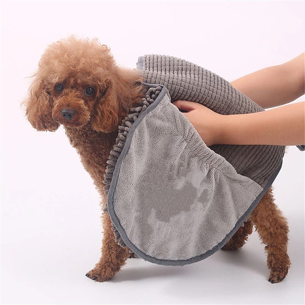 Microfiber Dog Bath Towel – Super Absorbent Dog Towels for Drying Dogs Large & view 2