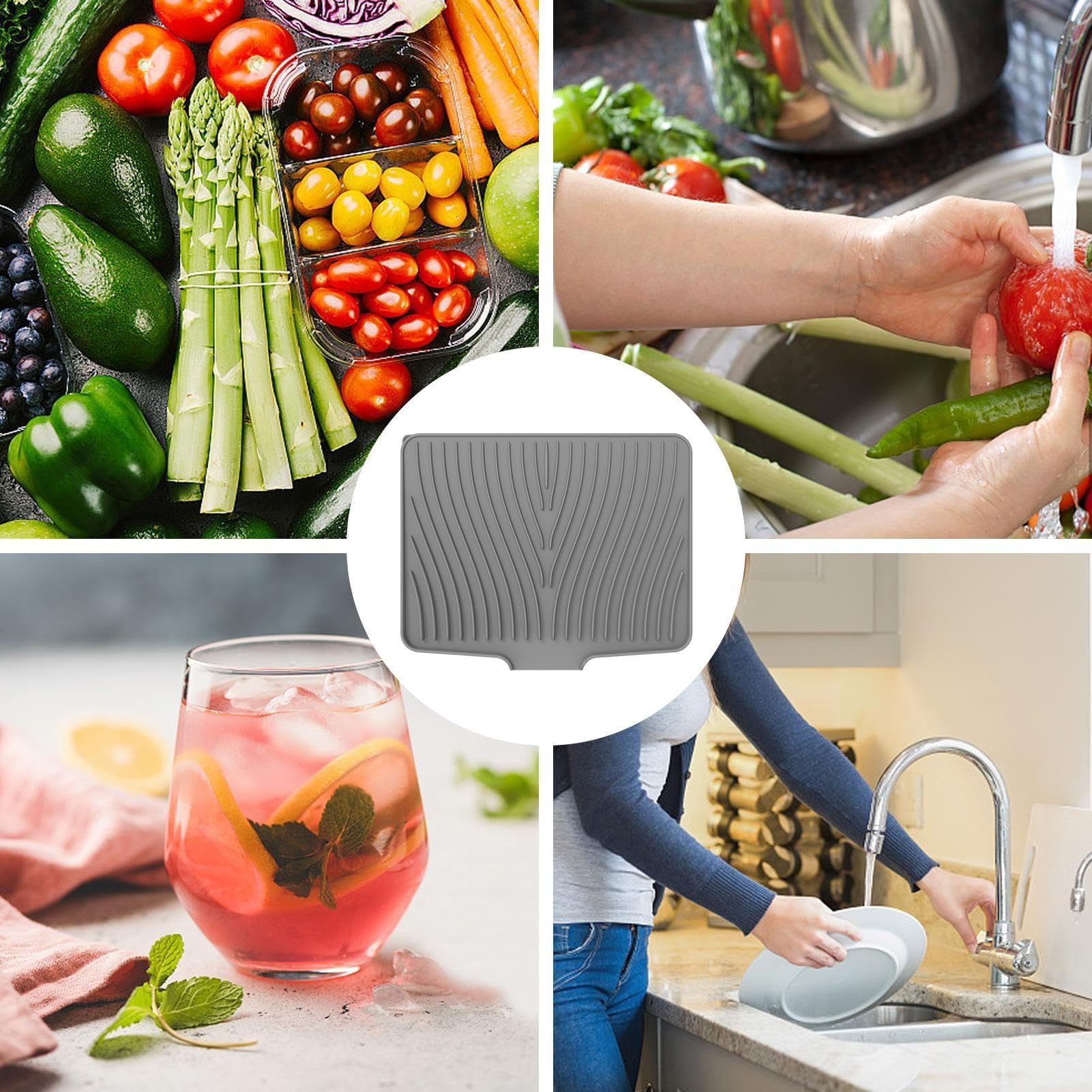 Dish Drying Mats for Kitchen Counter view 5