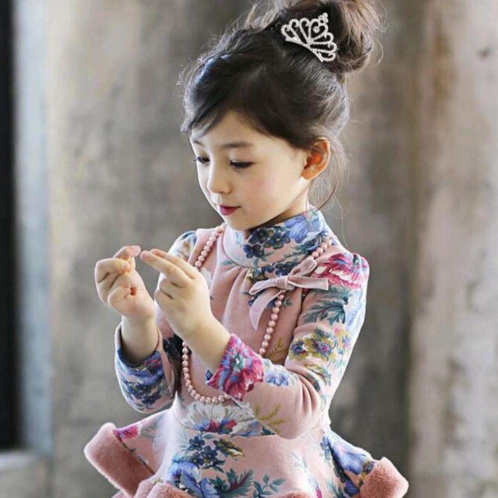 Comb, Flower Girls Crystal Rhinestone Crown Hair Comb Hair Accessories Durable view 5