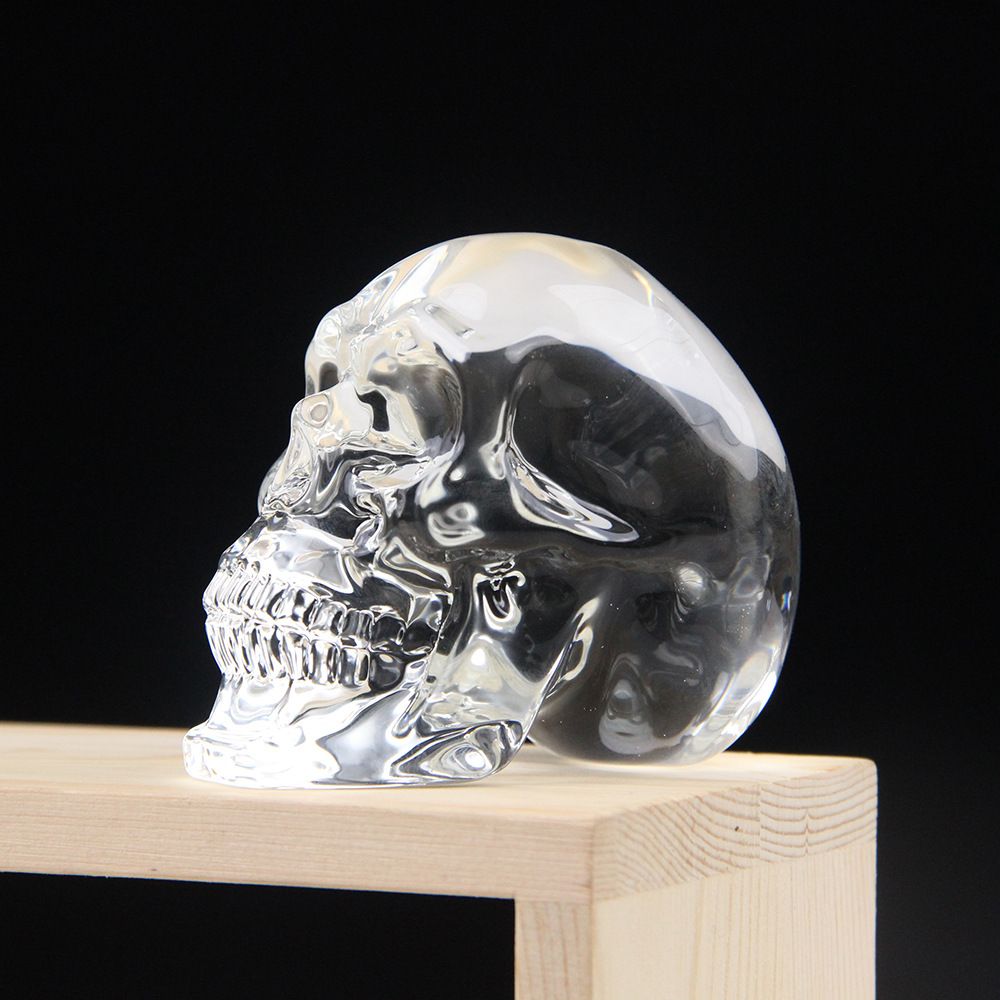 Plating Black Skull Head Figurines Day of The Dead Decor Gifts for Women view 5