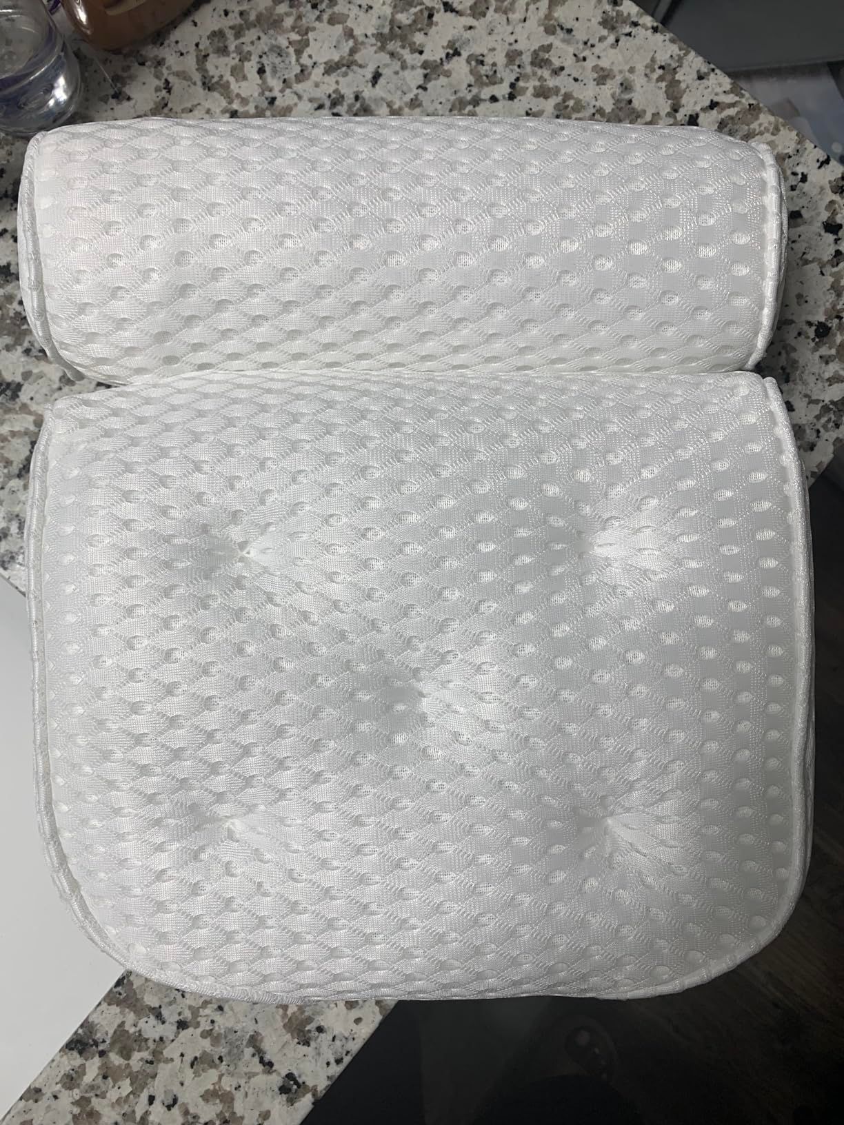 Bath Pillows for Tub with Waterproof Air Mesh Material Technology and Slip view 4