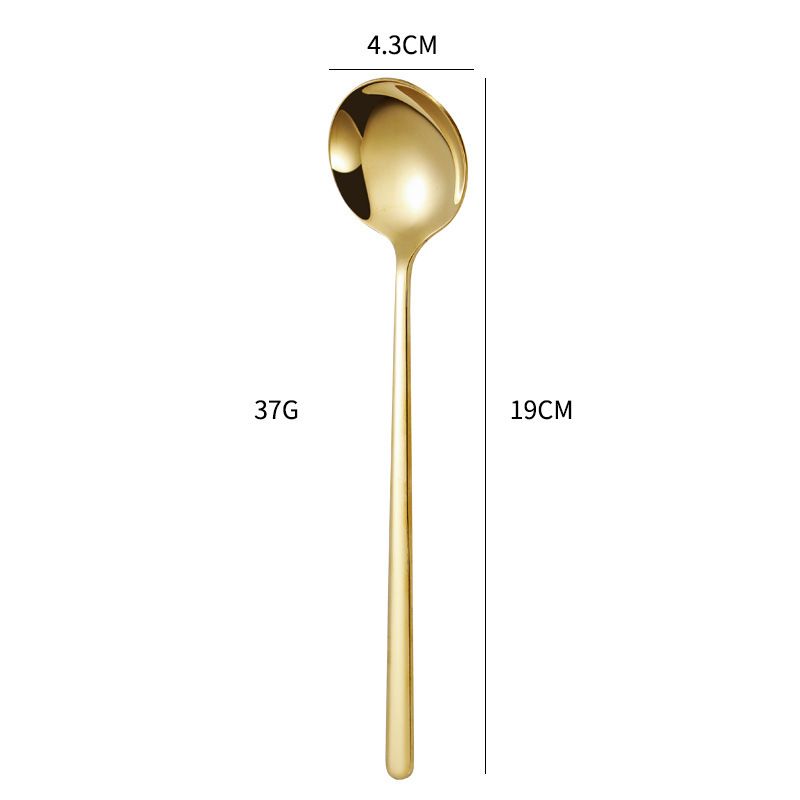 2 PCS Espresso Spoons Stainless Steel view 5