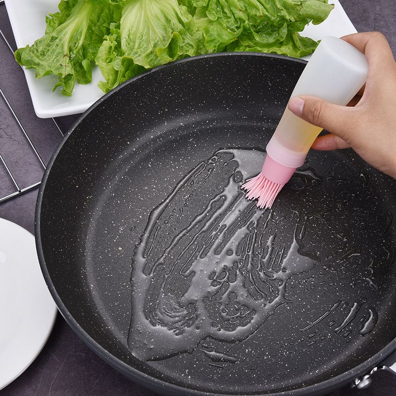 3 Pcs High Temperature Silicone Oil Bottle Brush Barbecue Baking Cake Brush view 3