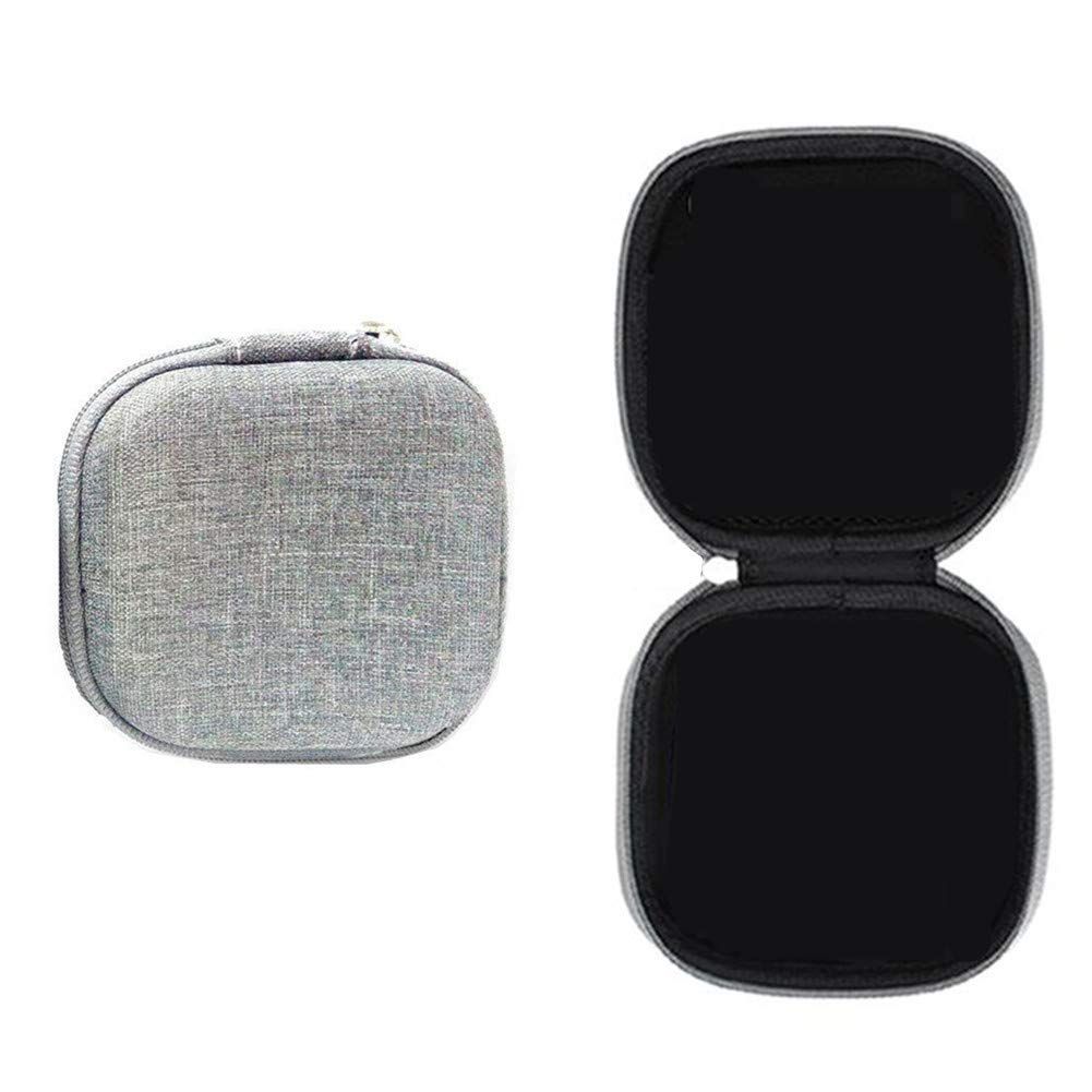 2 Pack Earphone Earbuds Headset Headphone Carrying Case Holder Mini Storage view 5