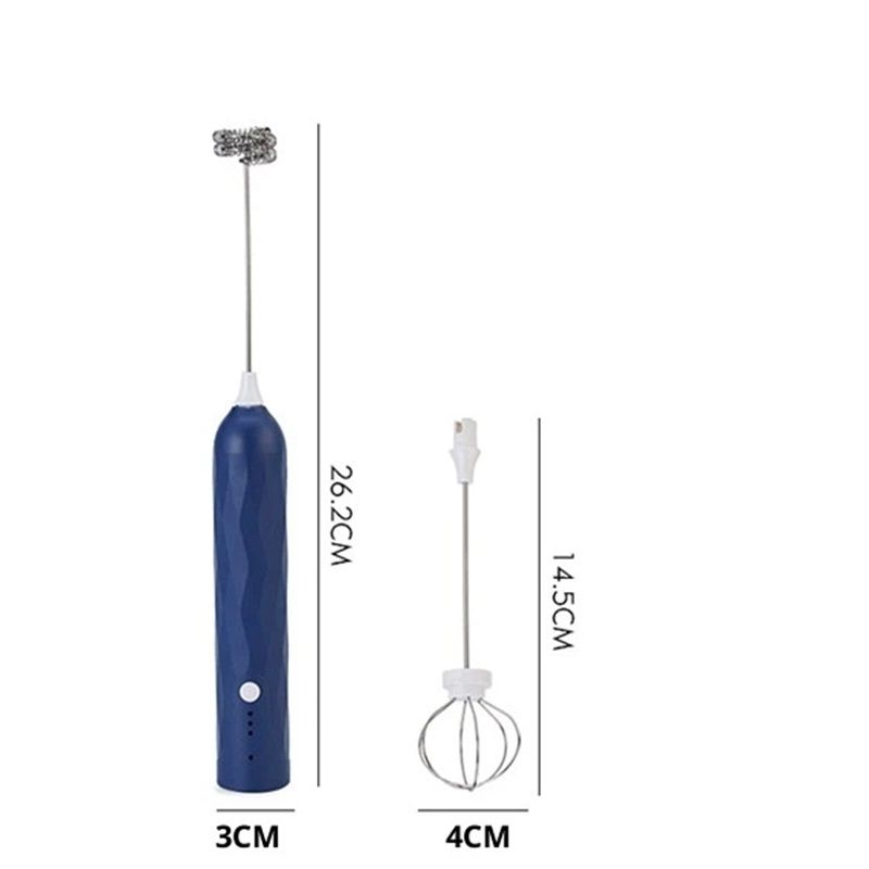 Handheld Milk Frother, Coffee Foam Maker USB Rechargeable Hand Drink Mixer 3 view 5