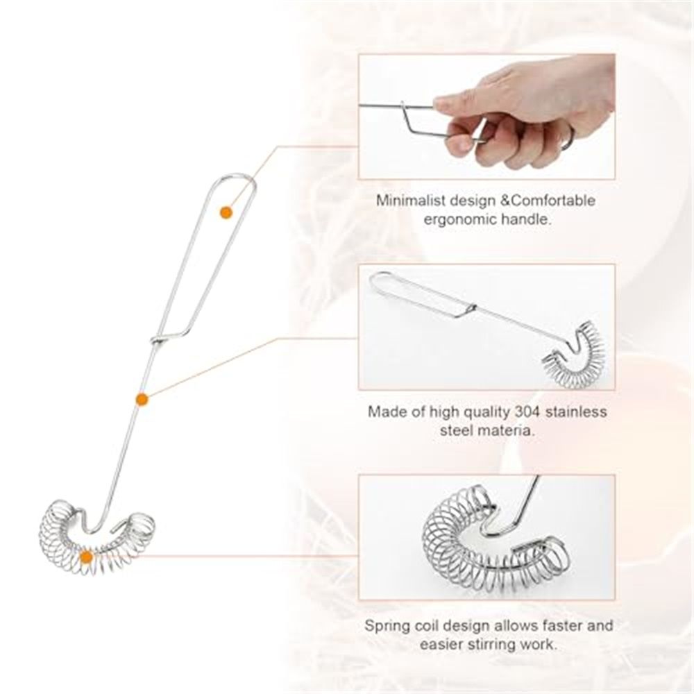 2 pack Small Whisk Mixer (Mini Whipper) view 4