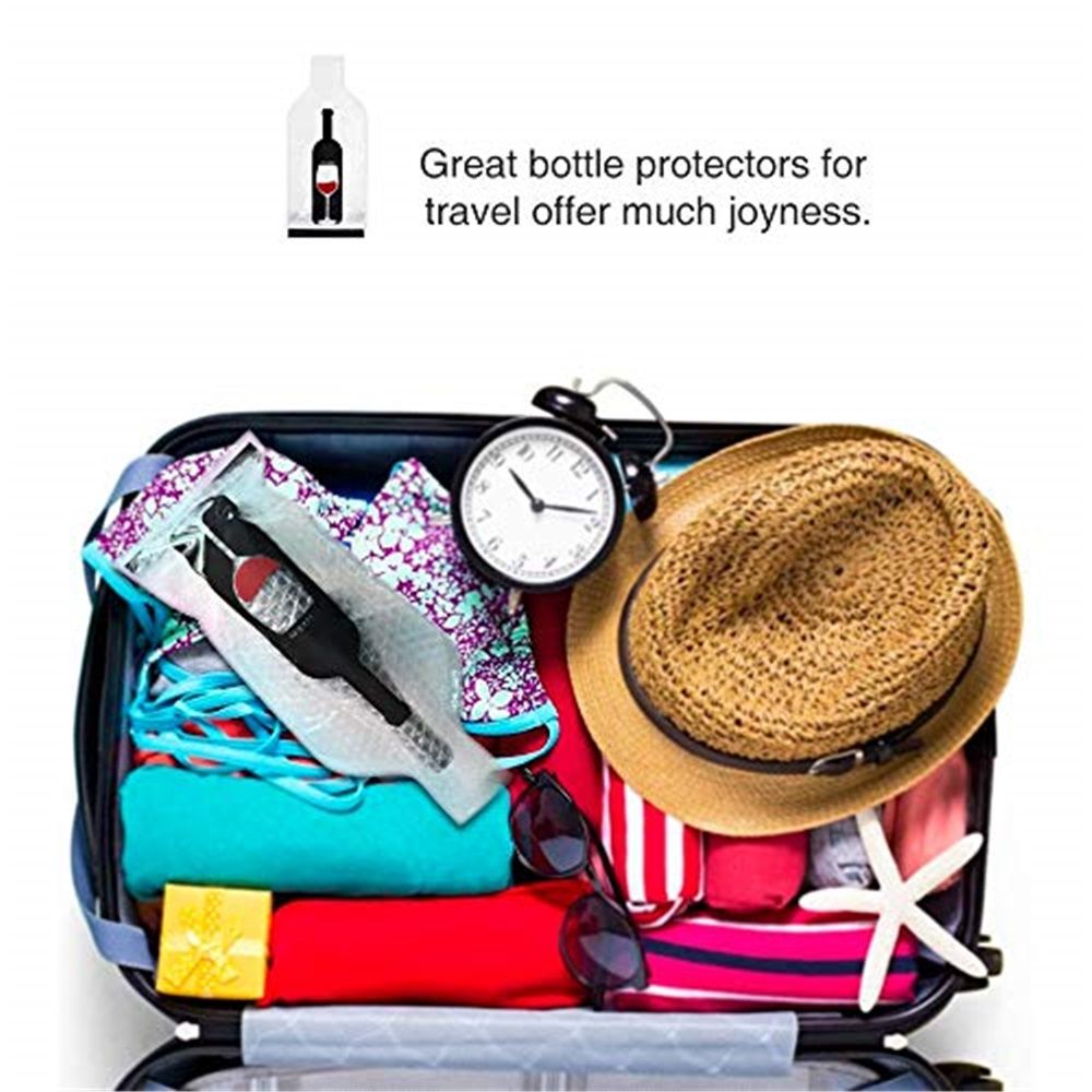 10 Set Wine Bags for Travel view 4