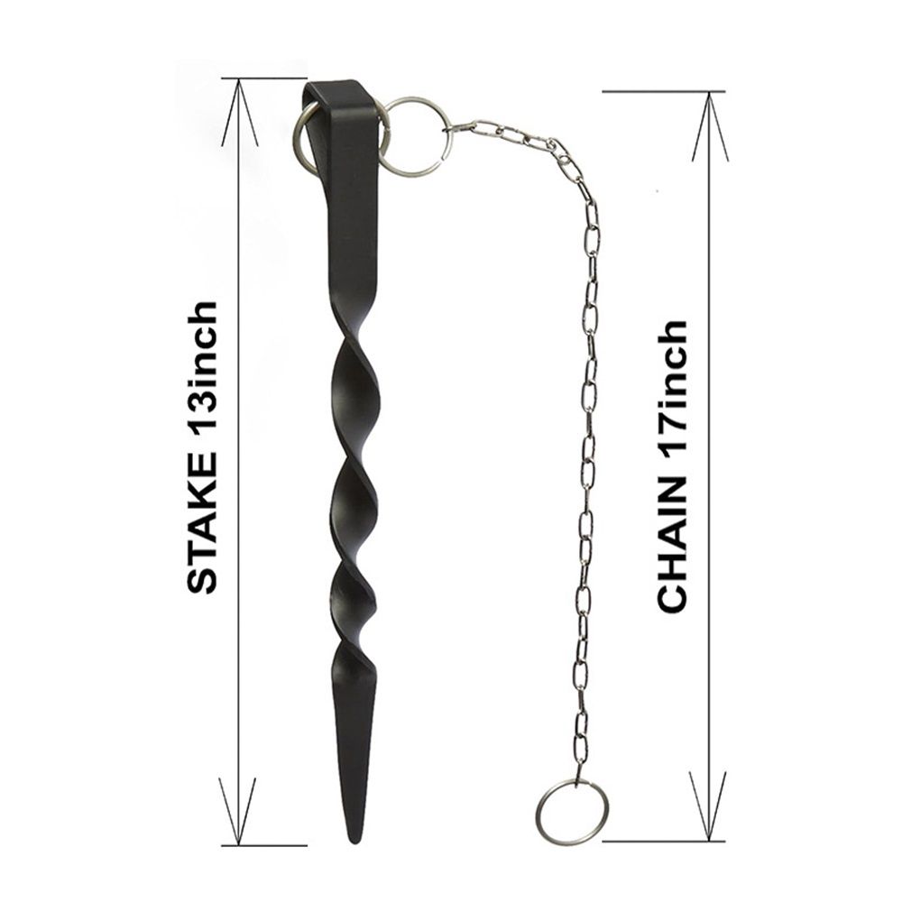 Rain Chains Anchor Stake – 12-inch Outdoor Rain Chain Base view 5