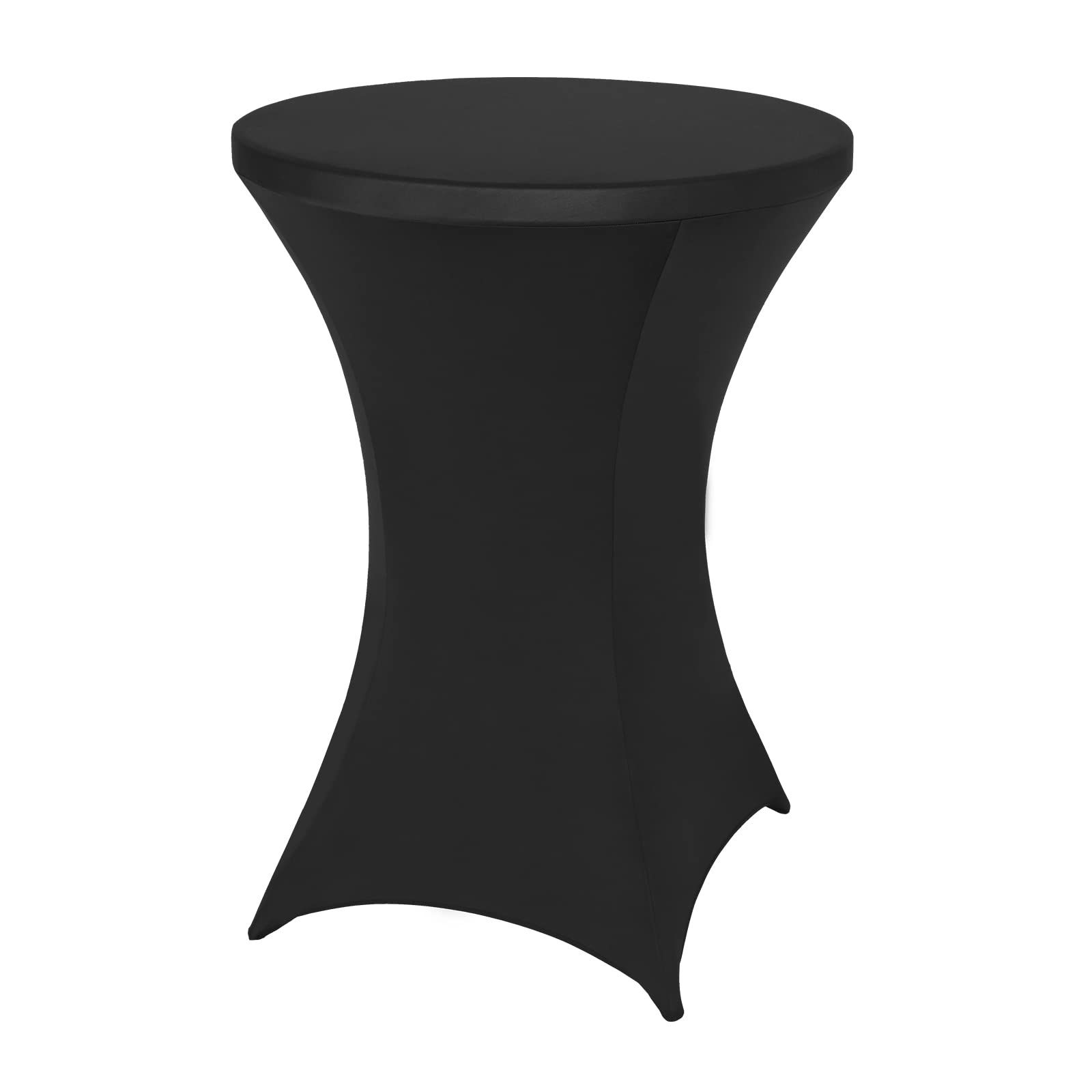 Polyester Black Table Cover — image 1