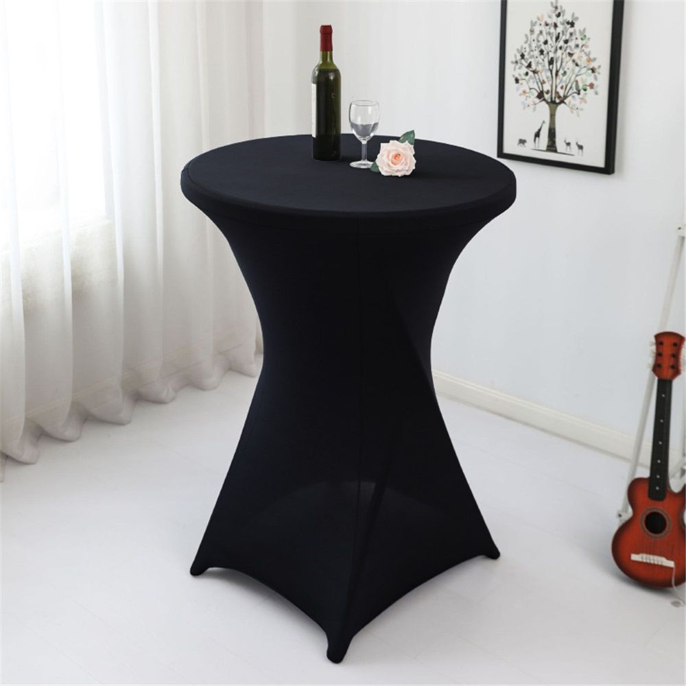 Polyester Black Table Cover view 4