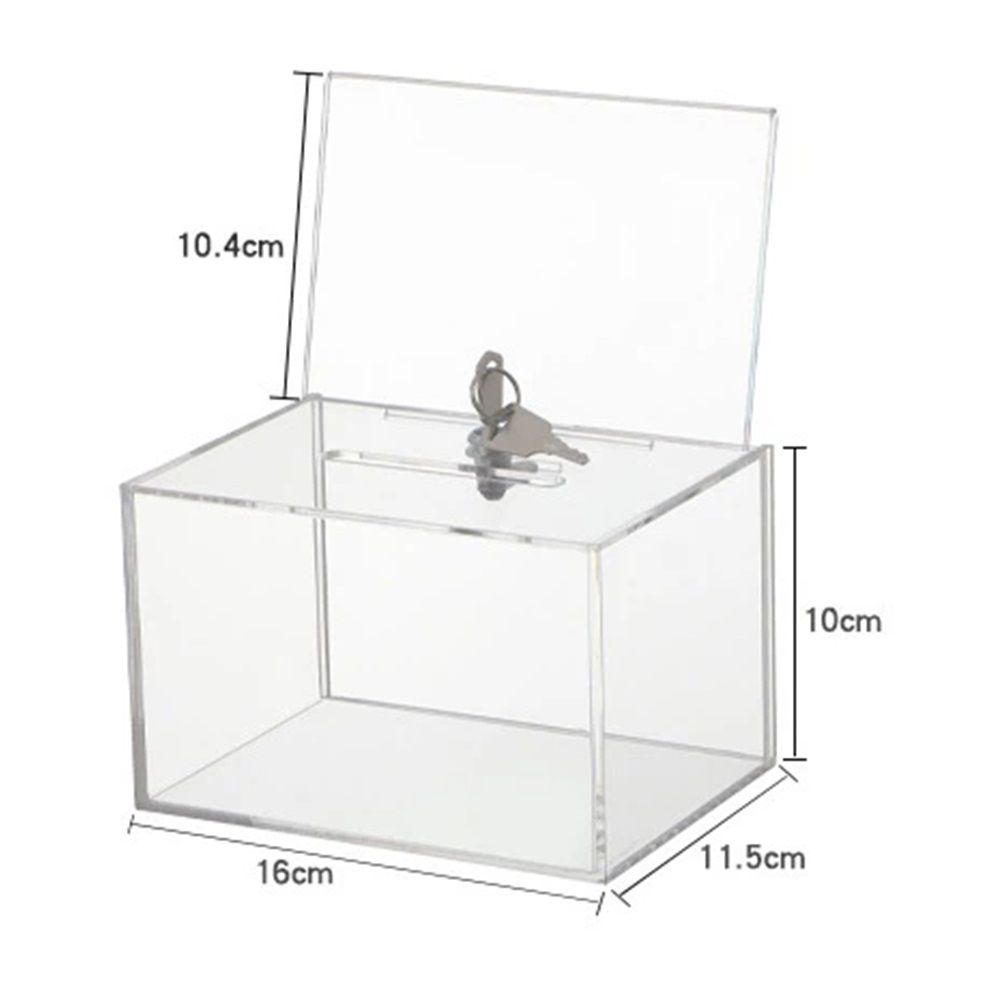 Acrylic Donation Box for Fundraising view 5