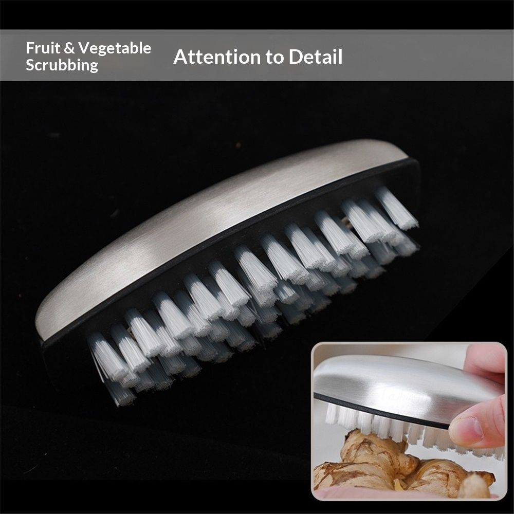 2pcs Vegetable and Fruit Cleaning Brush view 4