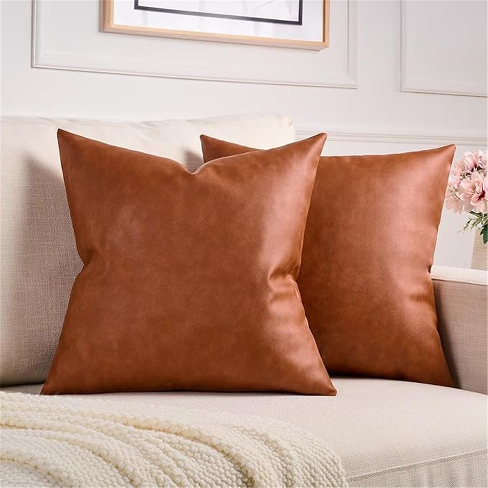 18 x 18 Set of 2 Boho Pillow Covers Throw Pillows Farmhouse Modern Decorative view 3