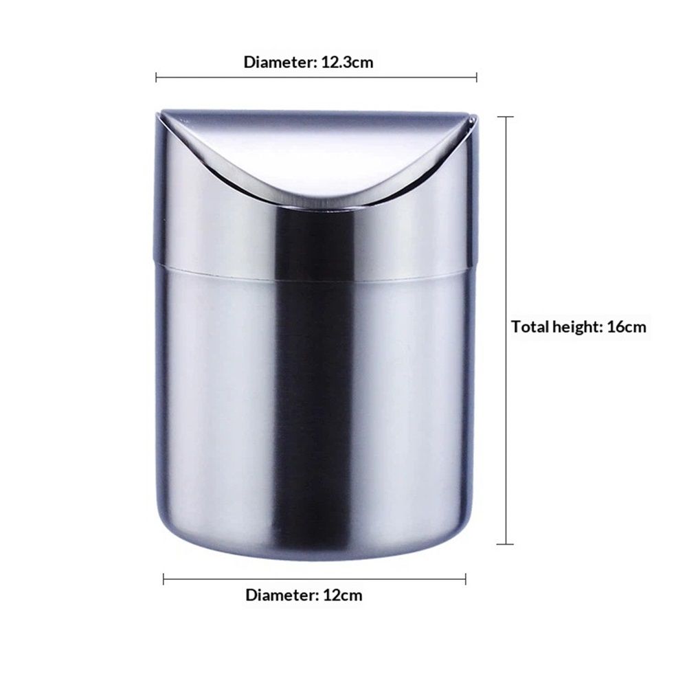 Stainless Steel Small Trash Cans view 5
