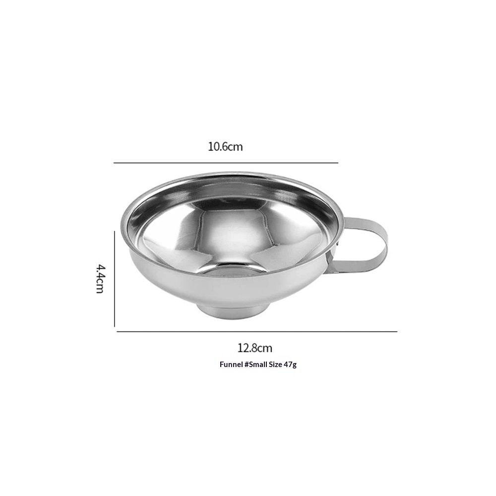 Stainless Steel Wide Mouth Funnel Rust Resistant Canning Funnel Kitchen view 5