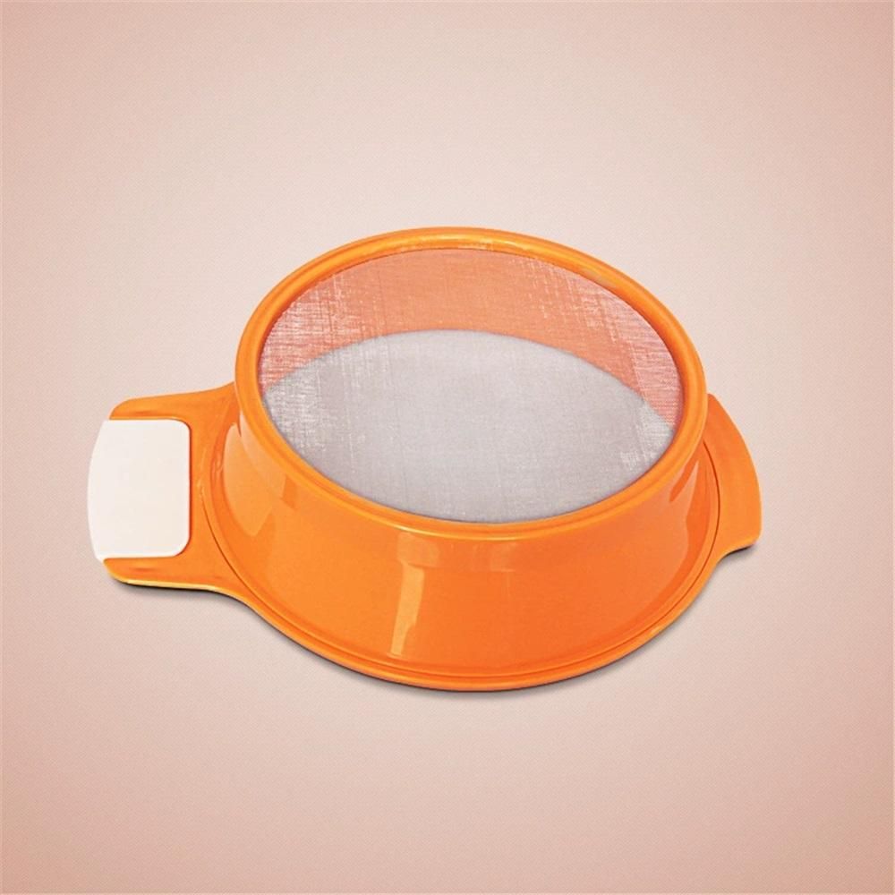 1pc Round Soil Sieve Fine Mesh Strainer for Baking and Gardening Stainless view 2