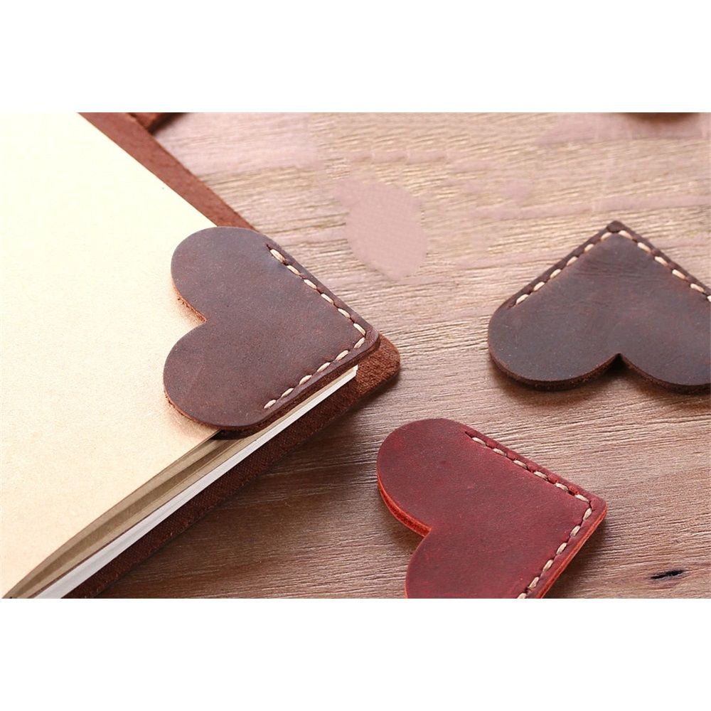 3 pack Personalized Leather Book Marks view 5