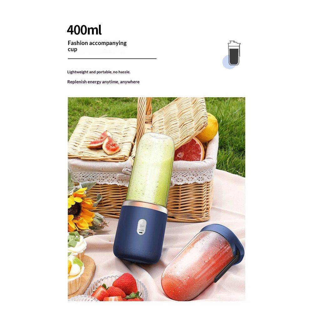 Portable Blender, Personal Blender USB Rchargeable, Mini Blender for Shakes view 3