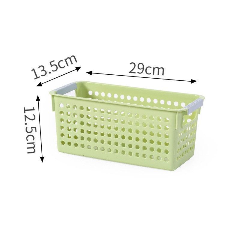 Narrow Plastic Storage Basket — image 1