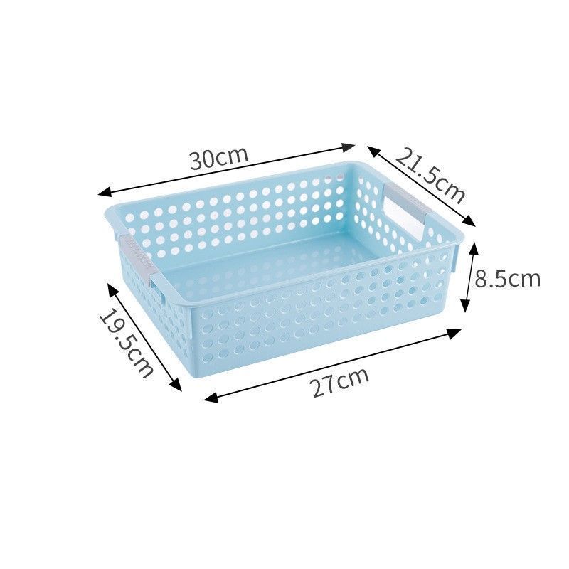 Shallow Plastic Storage Basket — image 1