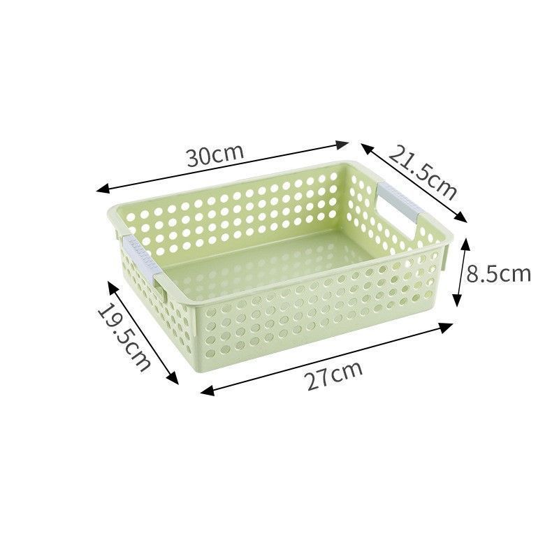 Shallow Plastic Storage Basket — image 1