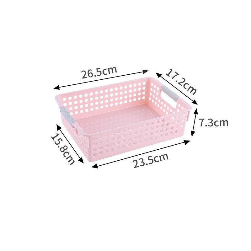 Shallow Plastic Storage Basket — image 1