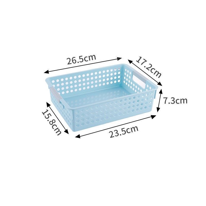 Shallow Plastic Storage Basket — image 1