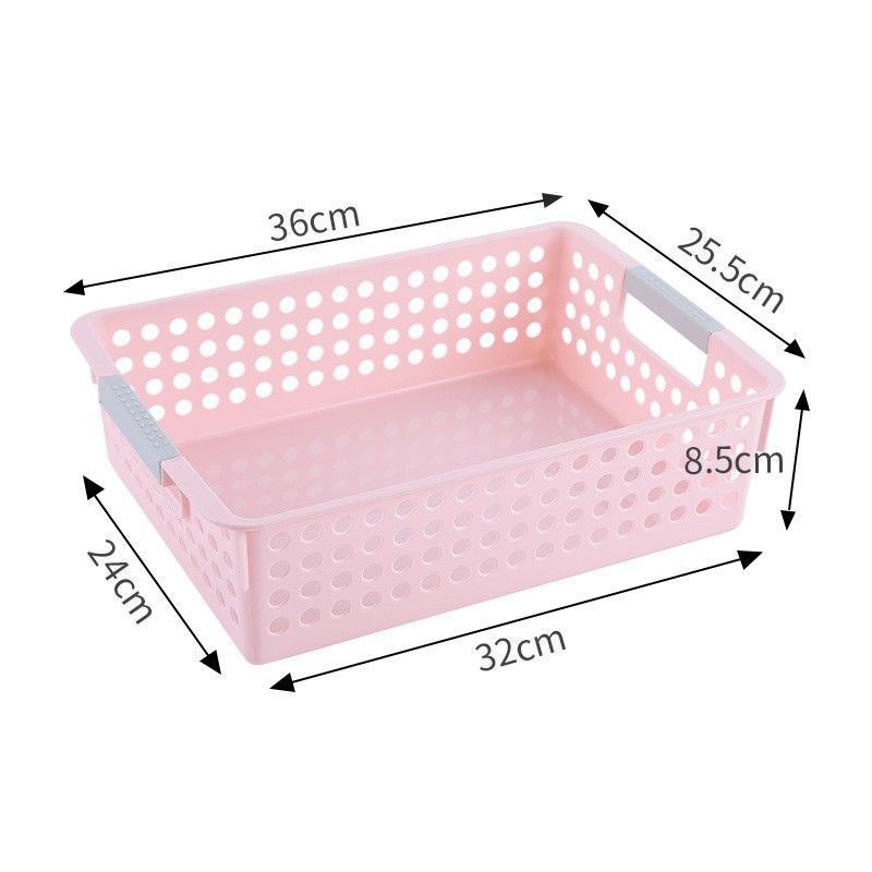 Shallow Plastic Storage Basket — image 1