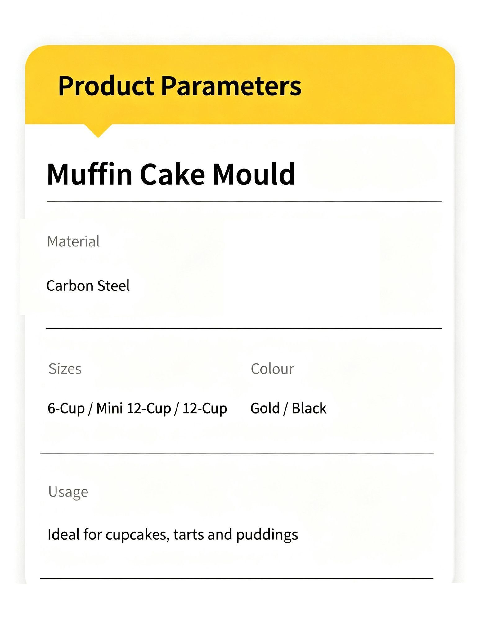 Non-Stick Mini Muffin Baking Tray view 10