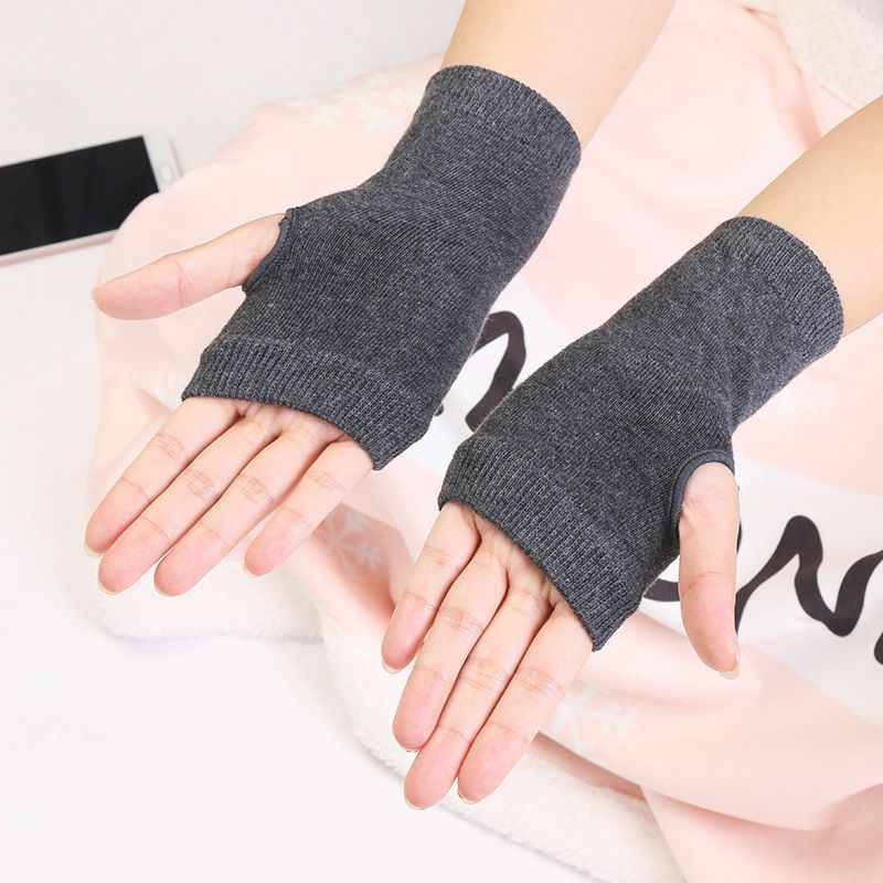Half Finger Fingerless Gloves For Men & Women — image 1