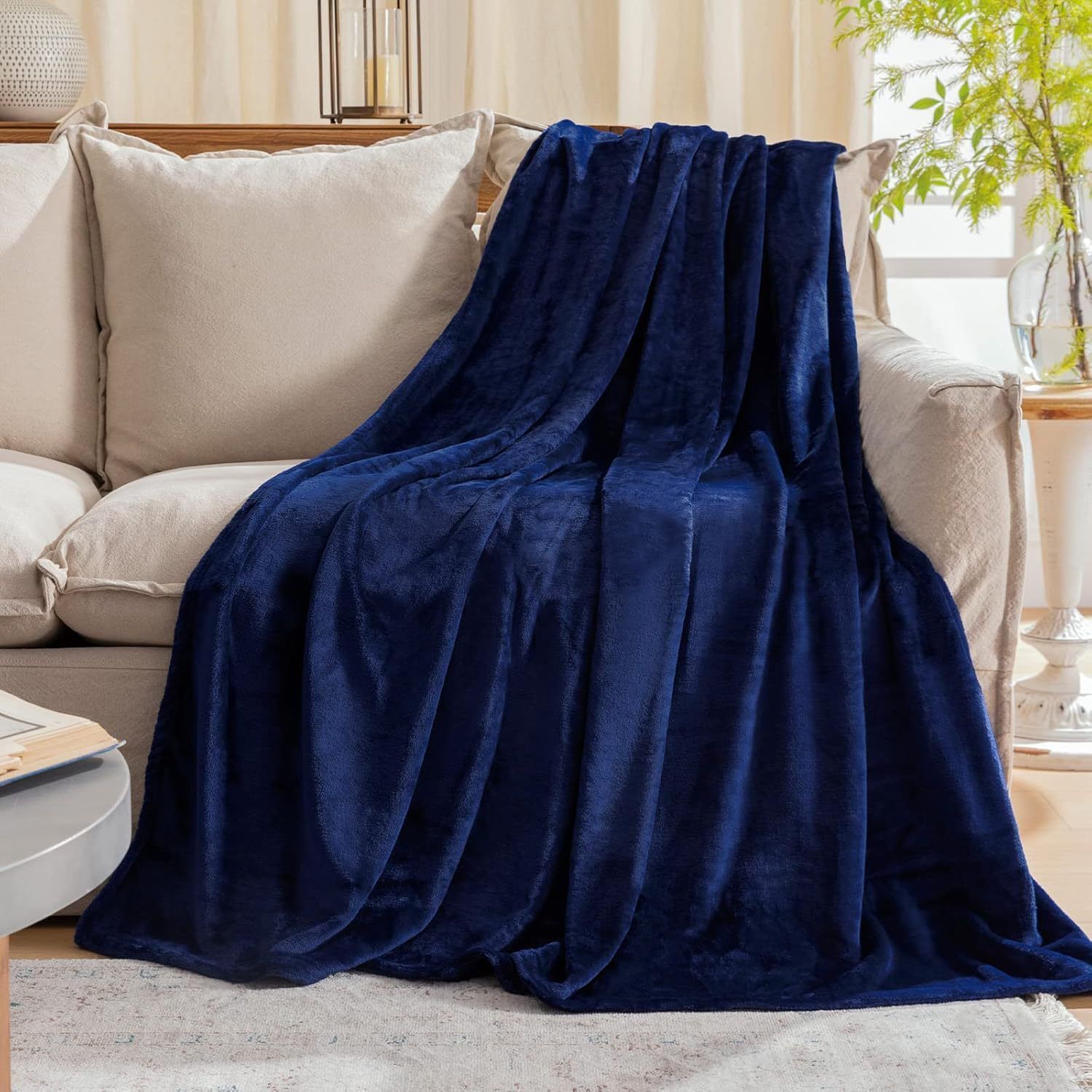 Ultra Soft Flannel Fleece Throw Blanket — image 1