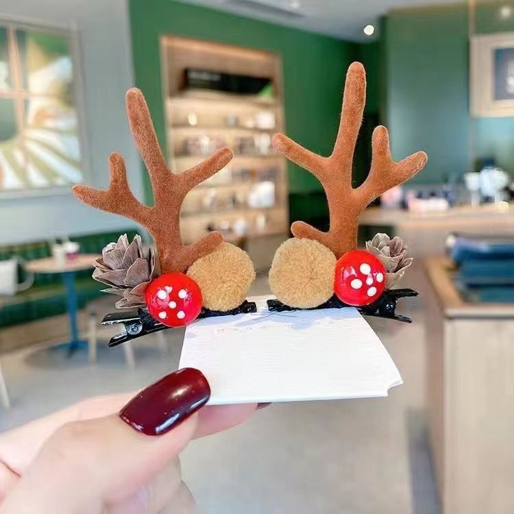 Adorable Festival Antler Hair Barrette — image 1