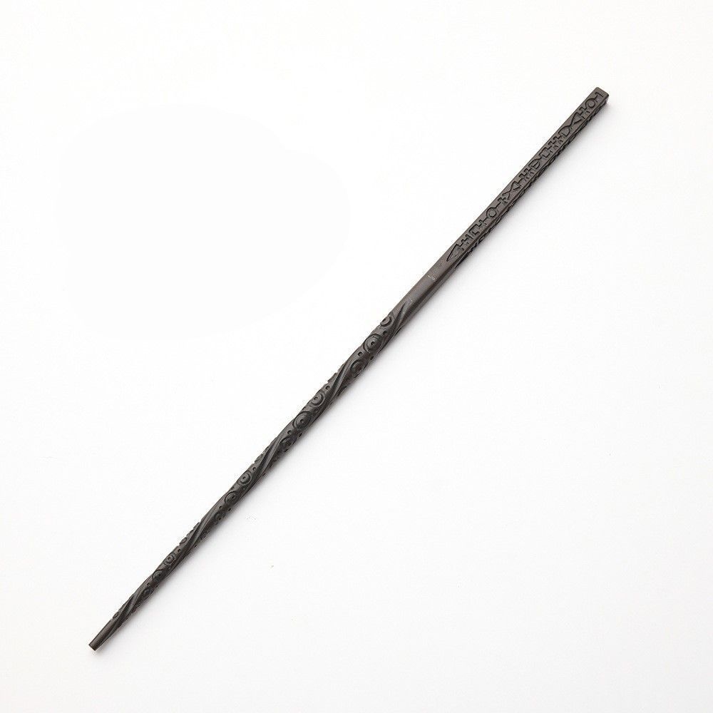 Vintage Rough Texture Resin Wizard Wand With Metal Inner Core — image 1