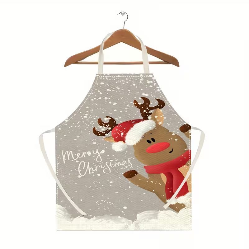 Starry Christmas & Halloween Apron — image 1